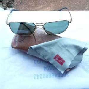 Ray Ban ORBS TITANIUM POLORIZED UNI SEX SUNGLASSES